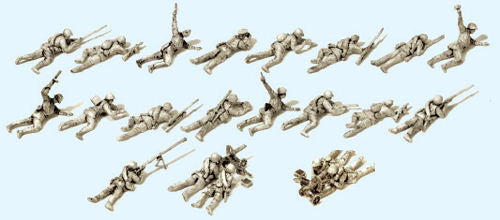 Preiser USSR 1943-45 Infantry Lying in Battle (19) Kit PR16620