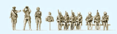 Preiser USSR 1943-45 Infantry Riflemen Mounted (11) Kit PR16621