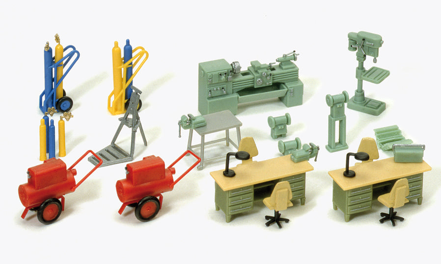 Preiser Workshop Interior Kit PR17185