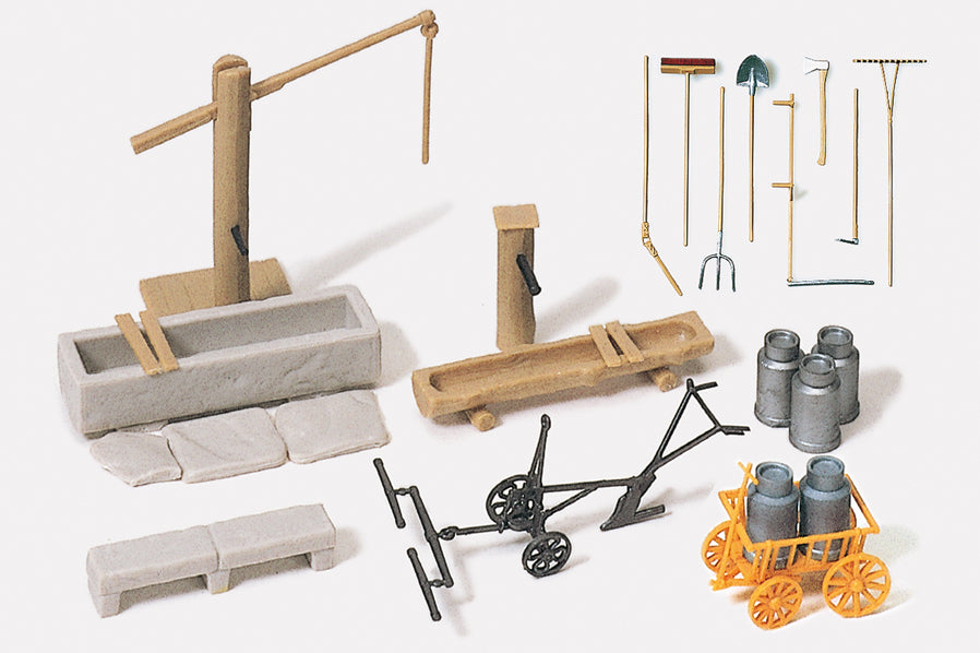 Preiser Rural Accessories Kit PR17600