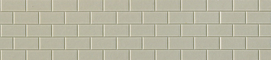 Preiser Floor Tiles Sheet Grey Rectangles 95x95mm (3) PR19607