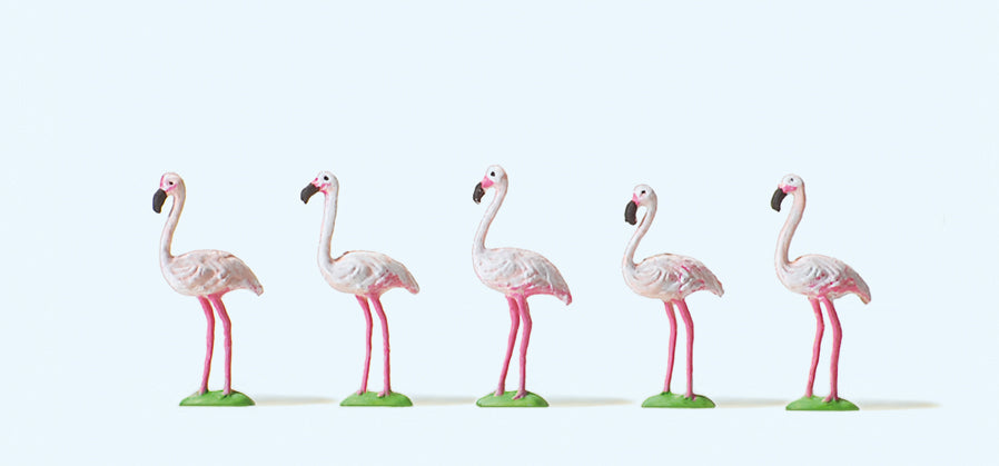 Preiser Circus Flamingos (5) Figure Set PR20372