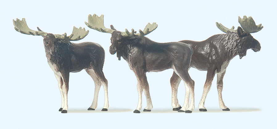 Preiser Circus Moose (3) Figure Set PR20393