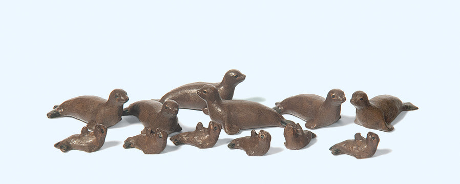 Preiser Circus Seals (12) Figure Set PR20395