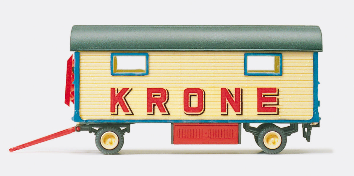 Preiser Circus Krone Equipment Trailer with Windows PR21017