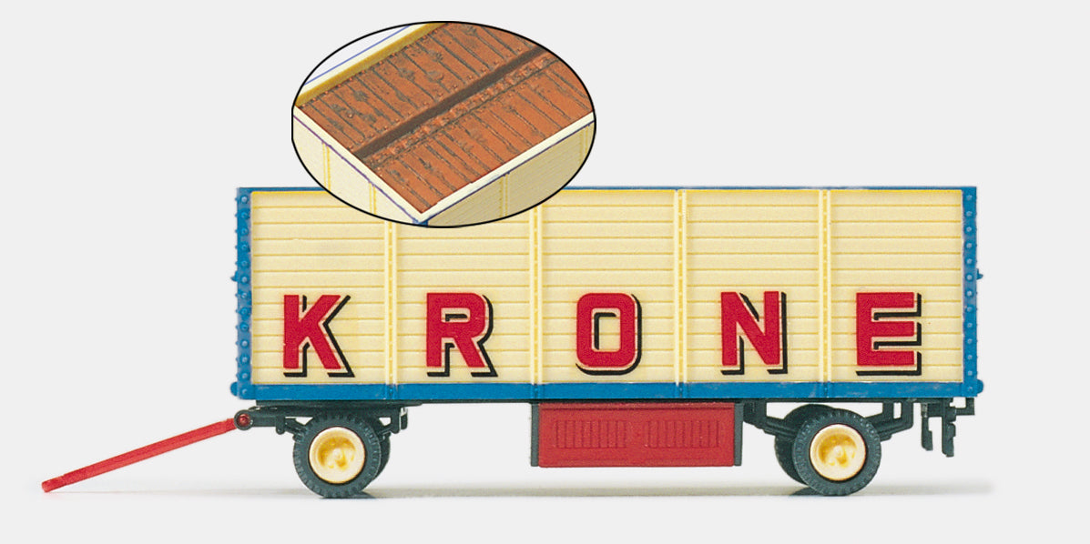 Preiser Circus Krone Equipment Trailer with Elephant Platforms PR21020