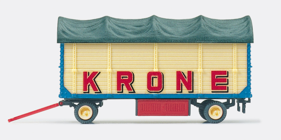 Preiser Circus Krone Covered Equipment Trailer PR21023