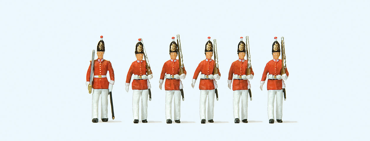 Preiser Carnival King's Guard (6) Figure Set PR24641