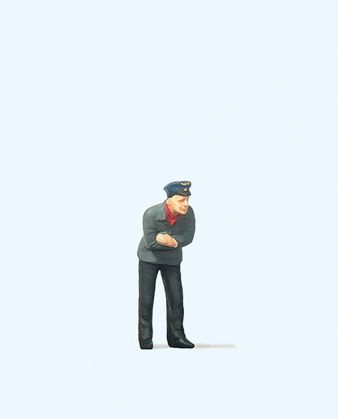 Preiser Locomotive Fireman Figure PR28039 - Figures & Animals