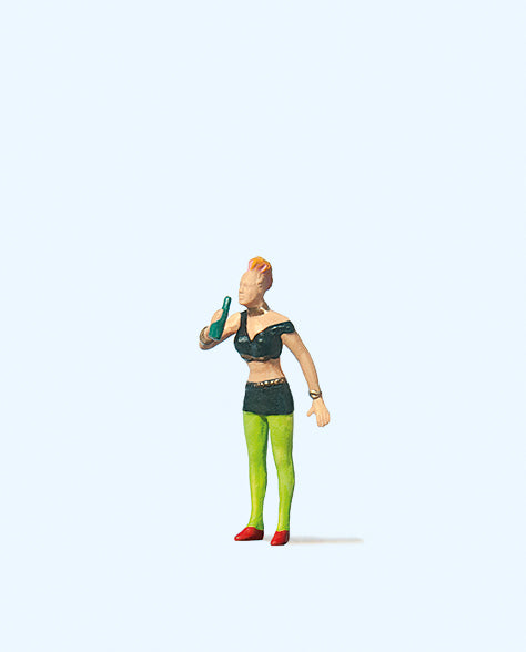 Preiser Female Punk Figure PR28047