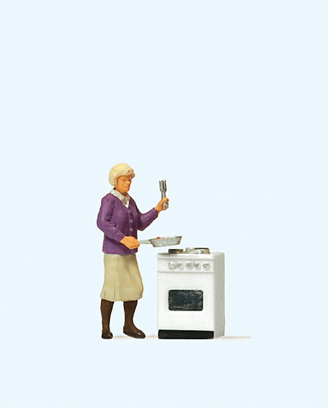 Preiser At the Stove Figure PR28133