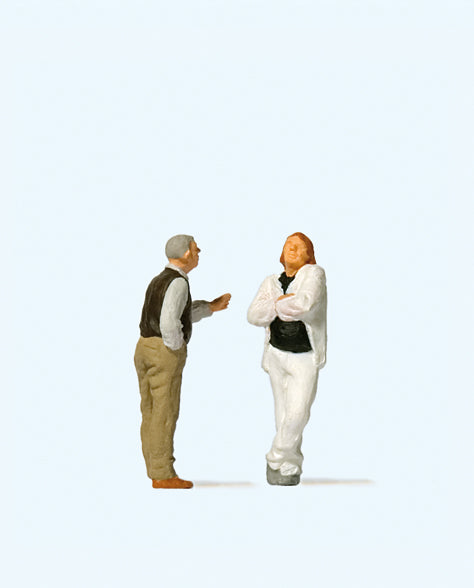 Preiser Arguing Couple Figure PR28180