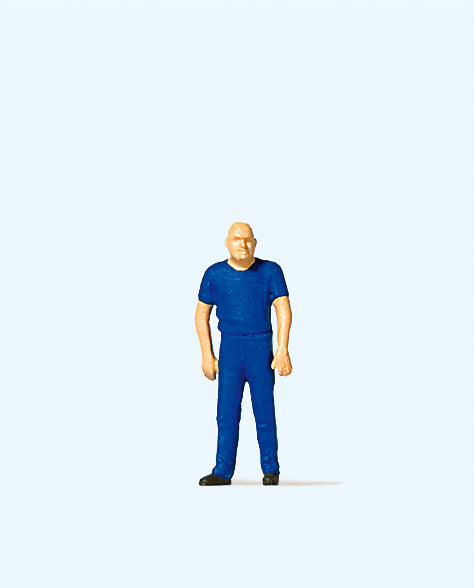 Preiser Fireman on Standby Figure PR28189