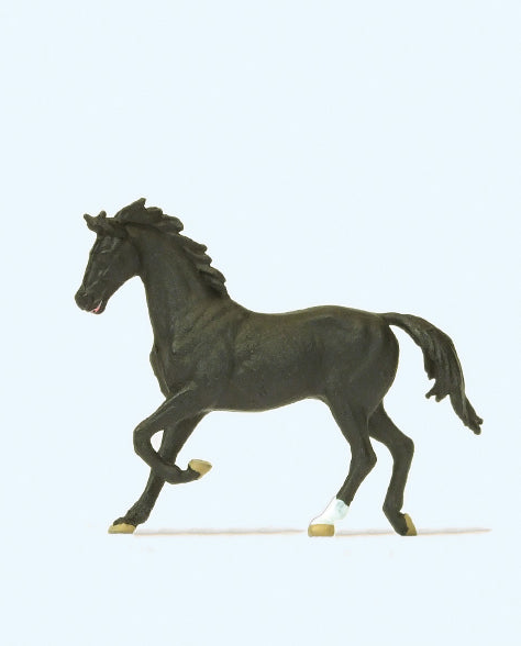 Preiser Black Horse Figure PR29525
