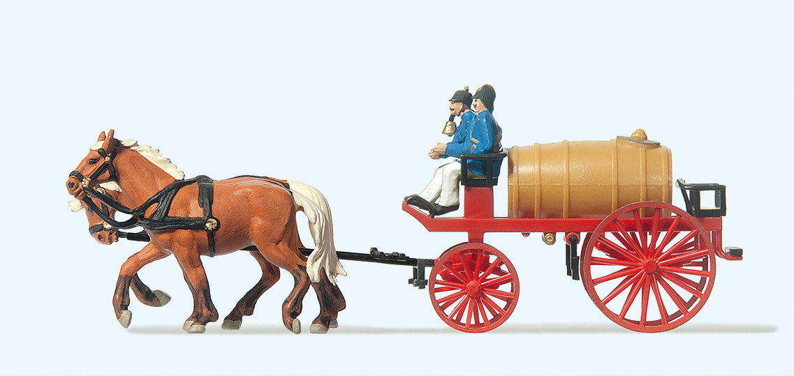 Preiser Horse Drawn Water Tender (1900) PR30426