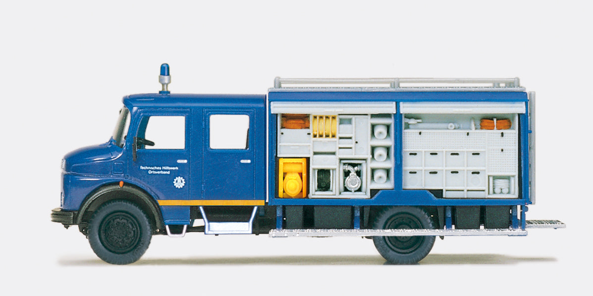 Preiser THW Special Vehicle MB LA1113B Kit PR31192