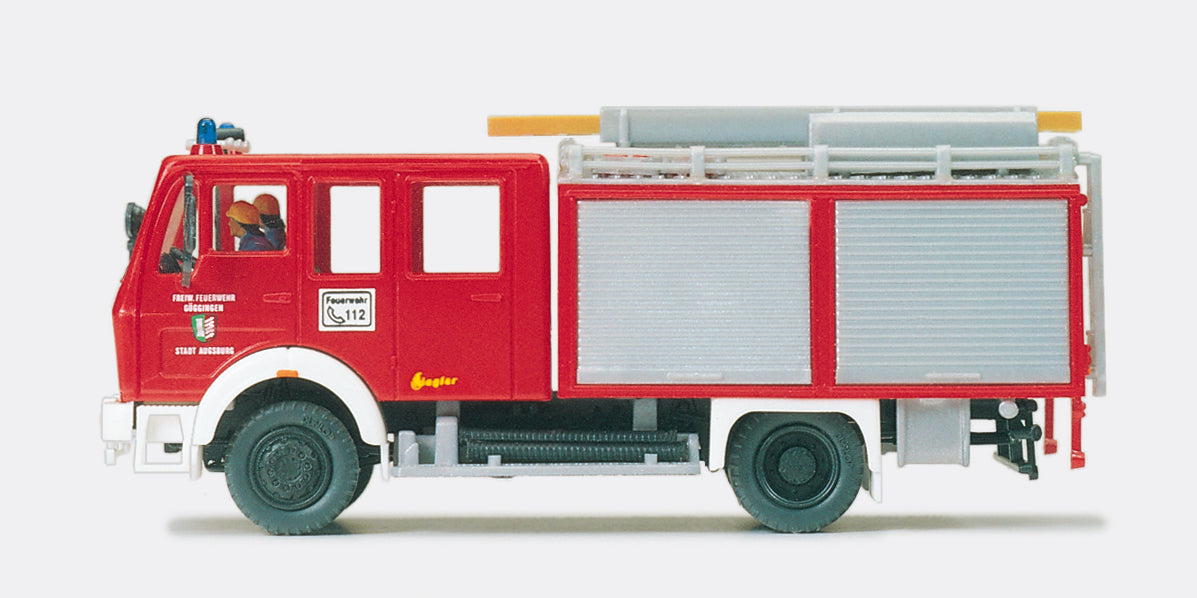 Preiser Fire Service Tank Pumper TLF16 MB 1019 AF/36 Ziegler Body PR35001