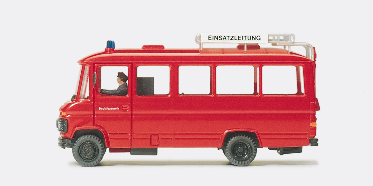 Preiser Fire Service Command Van MB 0309 PR35011