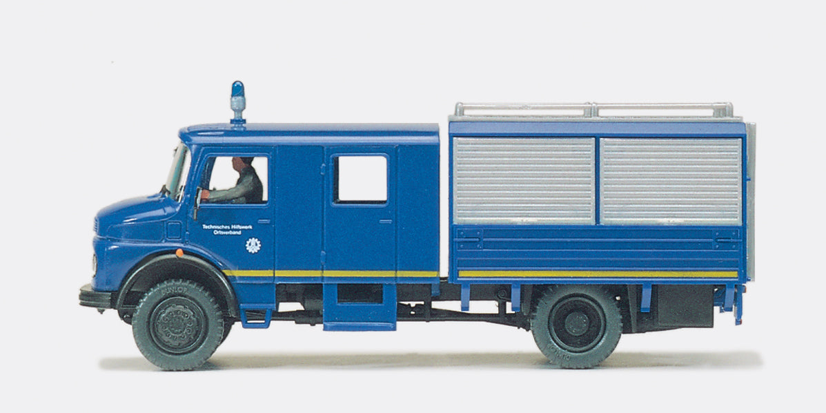 Preiser THW MKW72 Special Vehicle MB LA 1113 B/42 PR37000