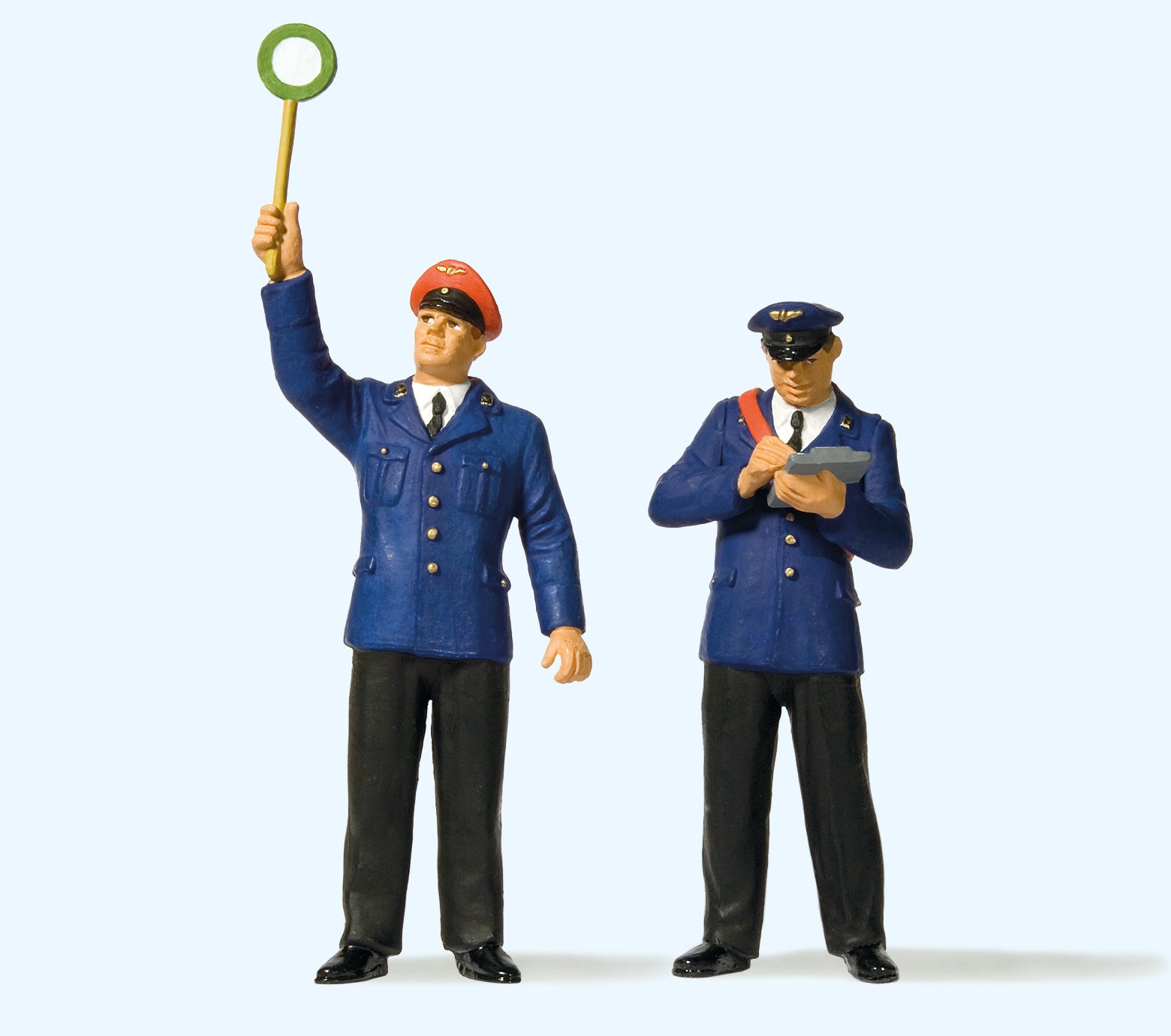 Preiser Controller and Conductor Figure Set PR44920