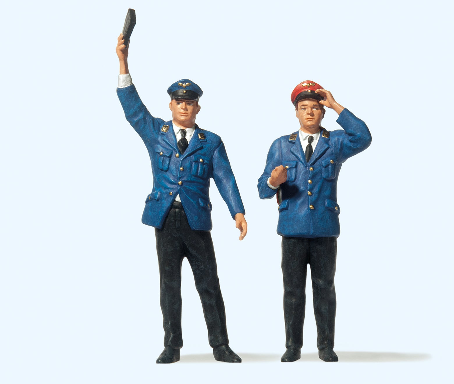 Preiser Controller and Conductor Figure Set PR45000