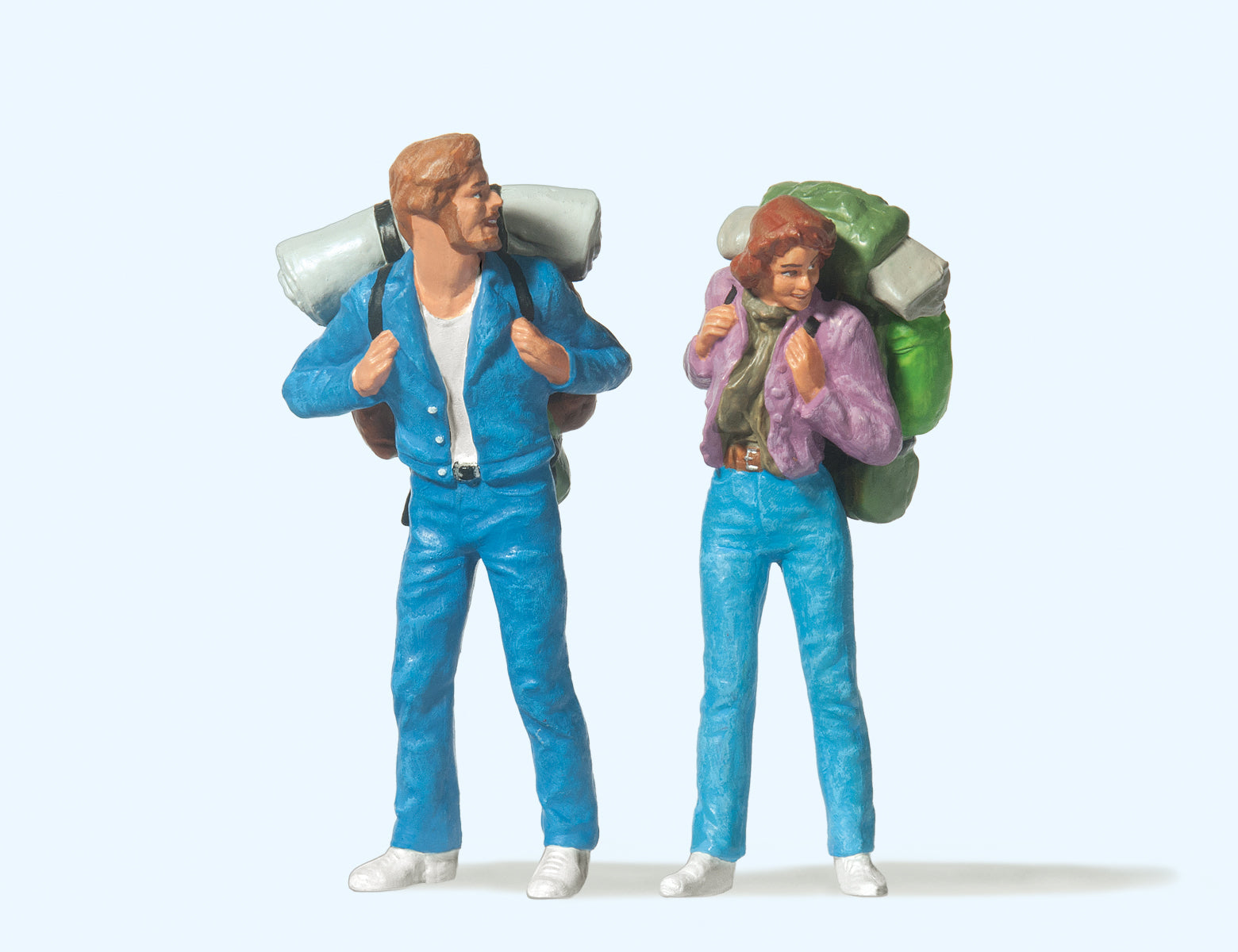 Preiser Young Travellers (2) Figure Set PR45029