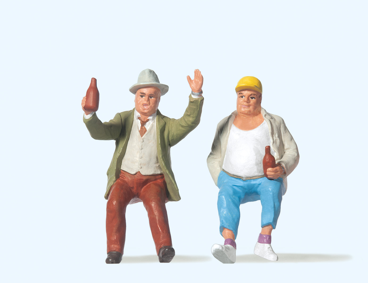 Preiser Workers Snacking (2) Figure Set PR45037