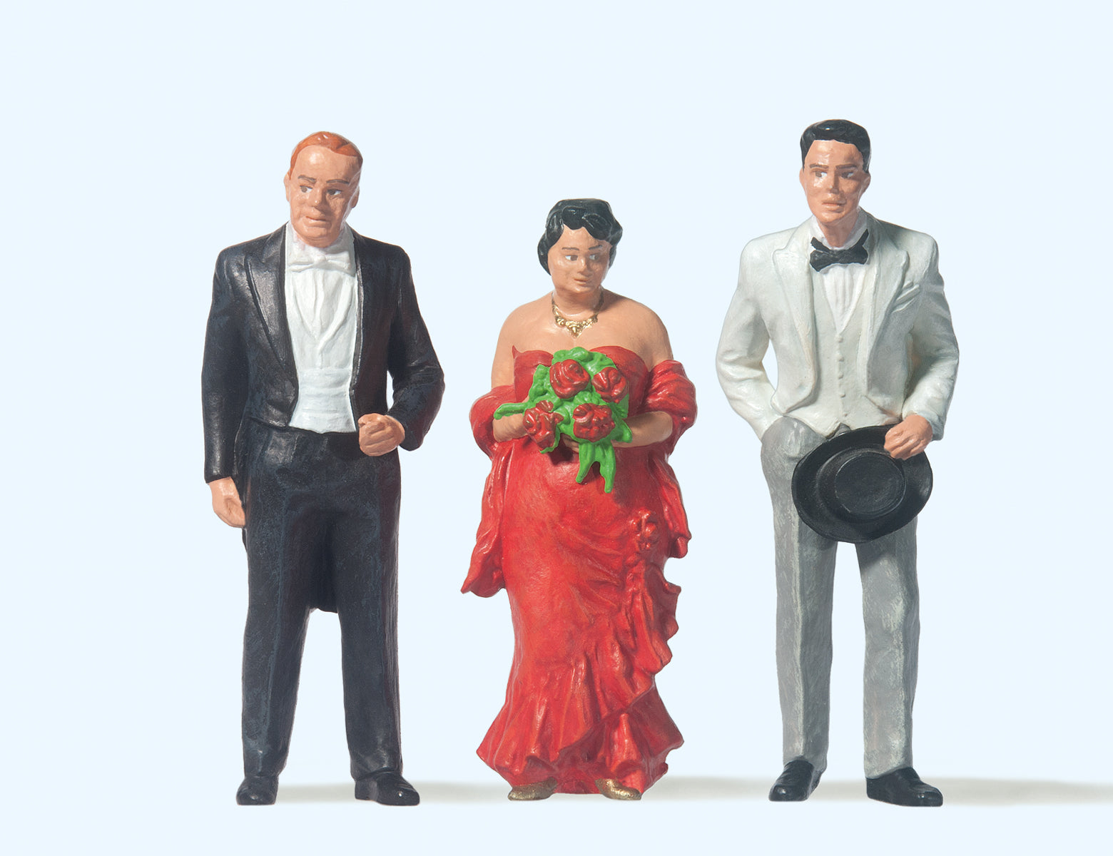 Preiser Bride's Parents (3) Figure Set PR45042