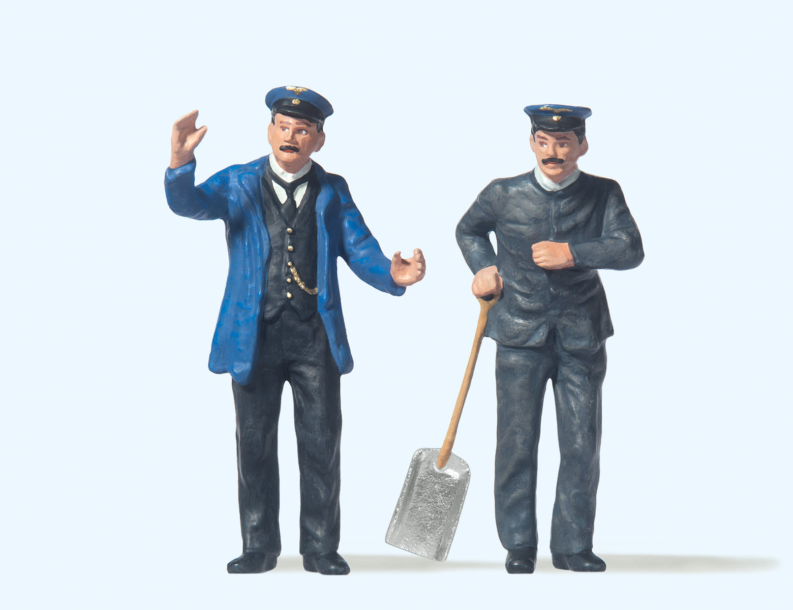 Preiser Engine Driver and Fireman Figure Set PR45050