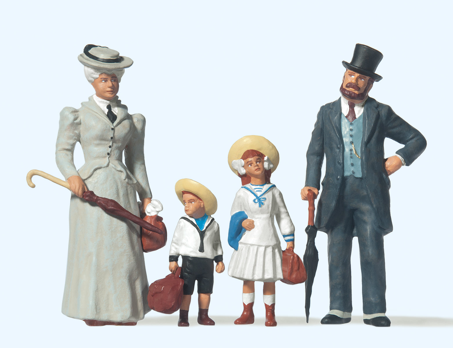 Preiser Family (4) Figure Set PR45062