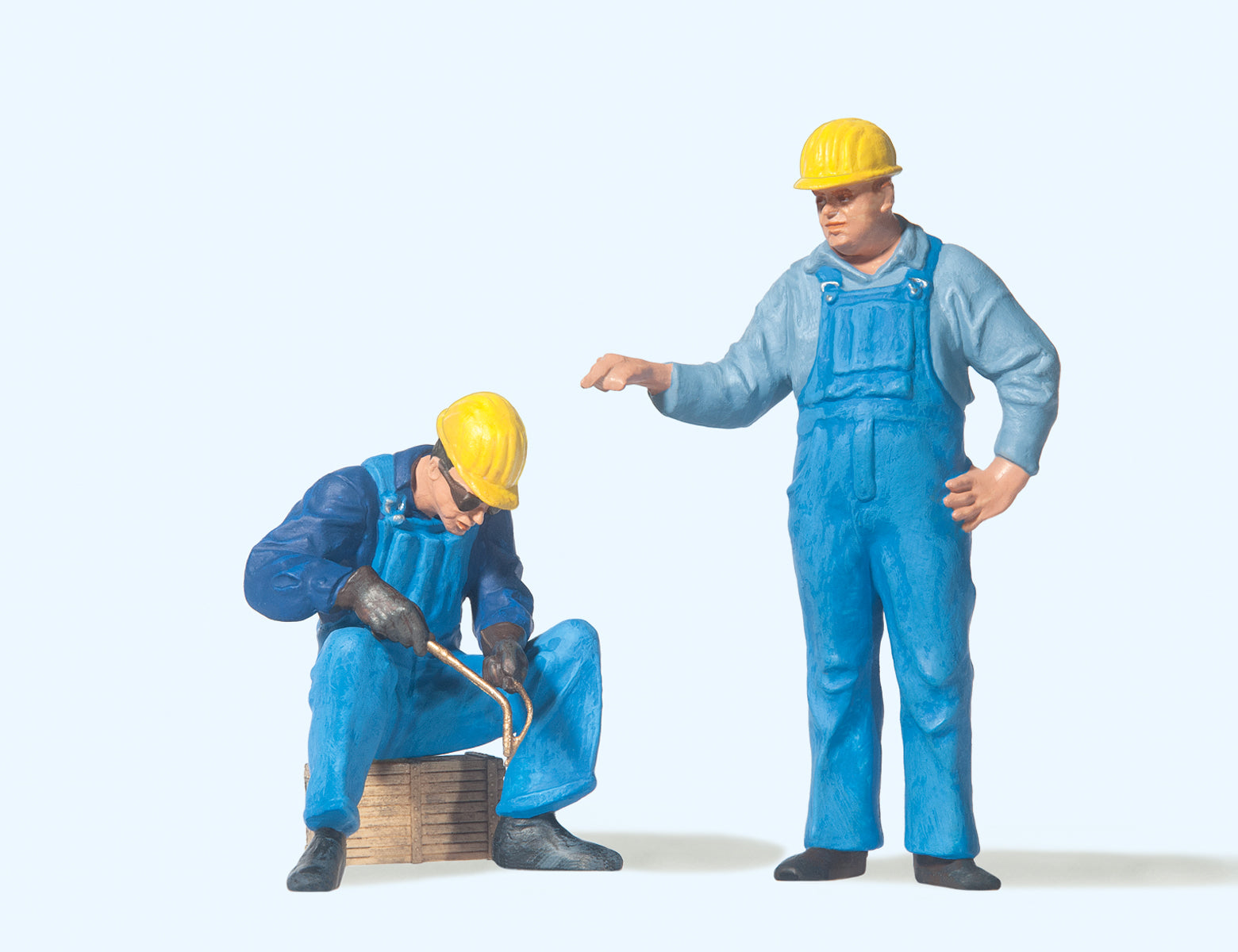 Preiser Welders with Protective Helmets (2) Figure Set PR45076