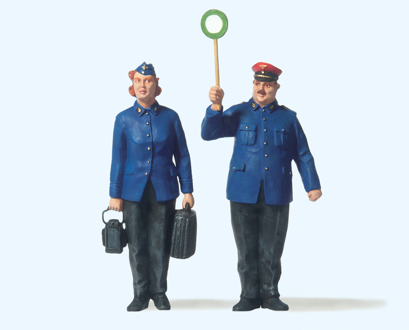 Preiser DR Railway Personnel (2) Figure Set PR45117