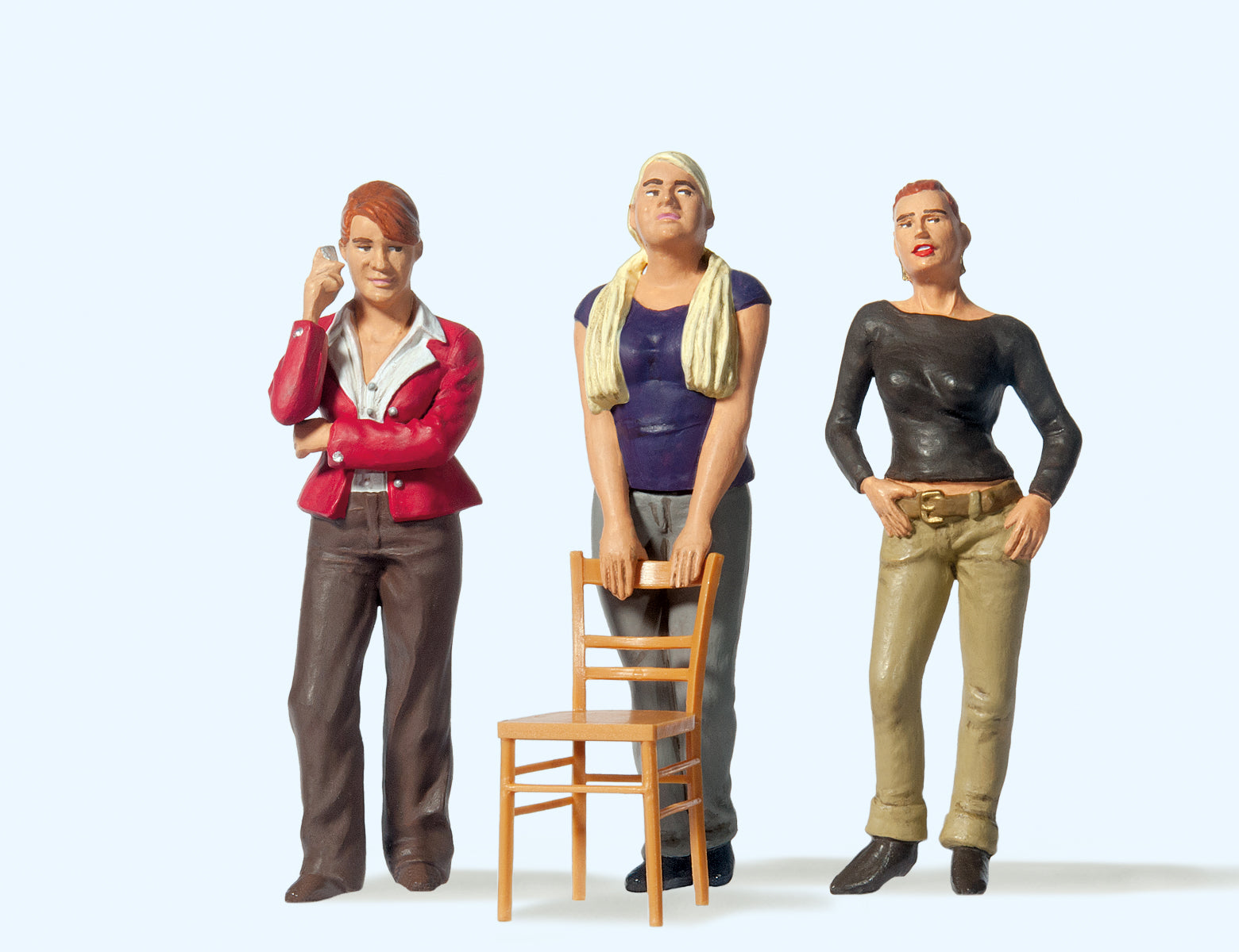 Preiser Young Ladies (3) Figure Set PR45139