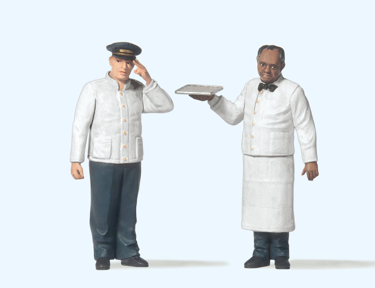 Preiser American Railroad Attendants (2) Figure Set PR45144