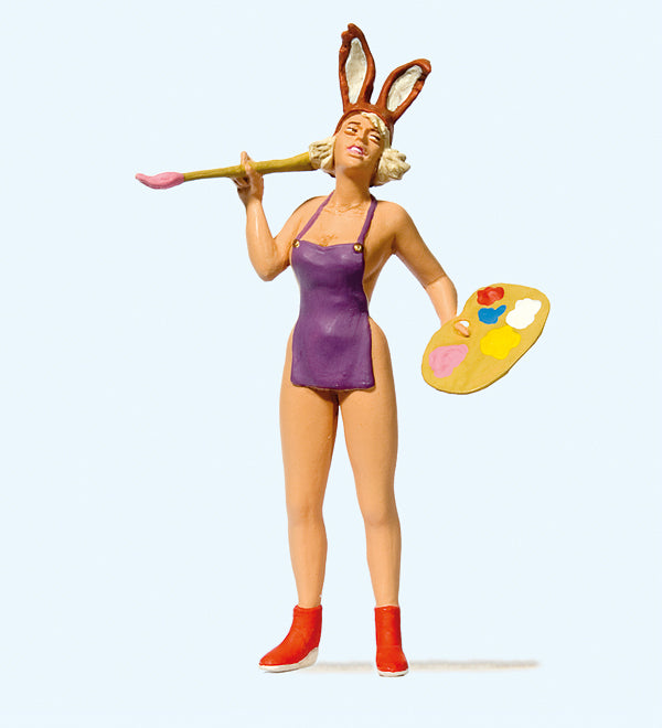 Preiser Easter Bunny Figure PR45514