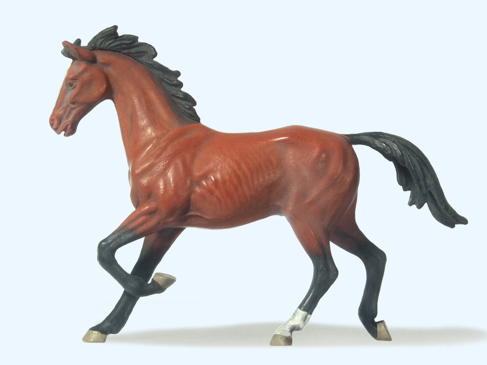 Preiser Horse Trotting Figure PR47022
