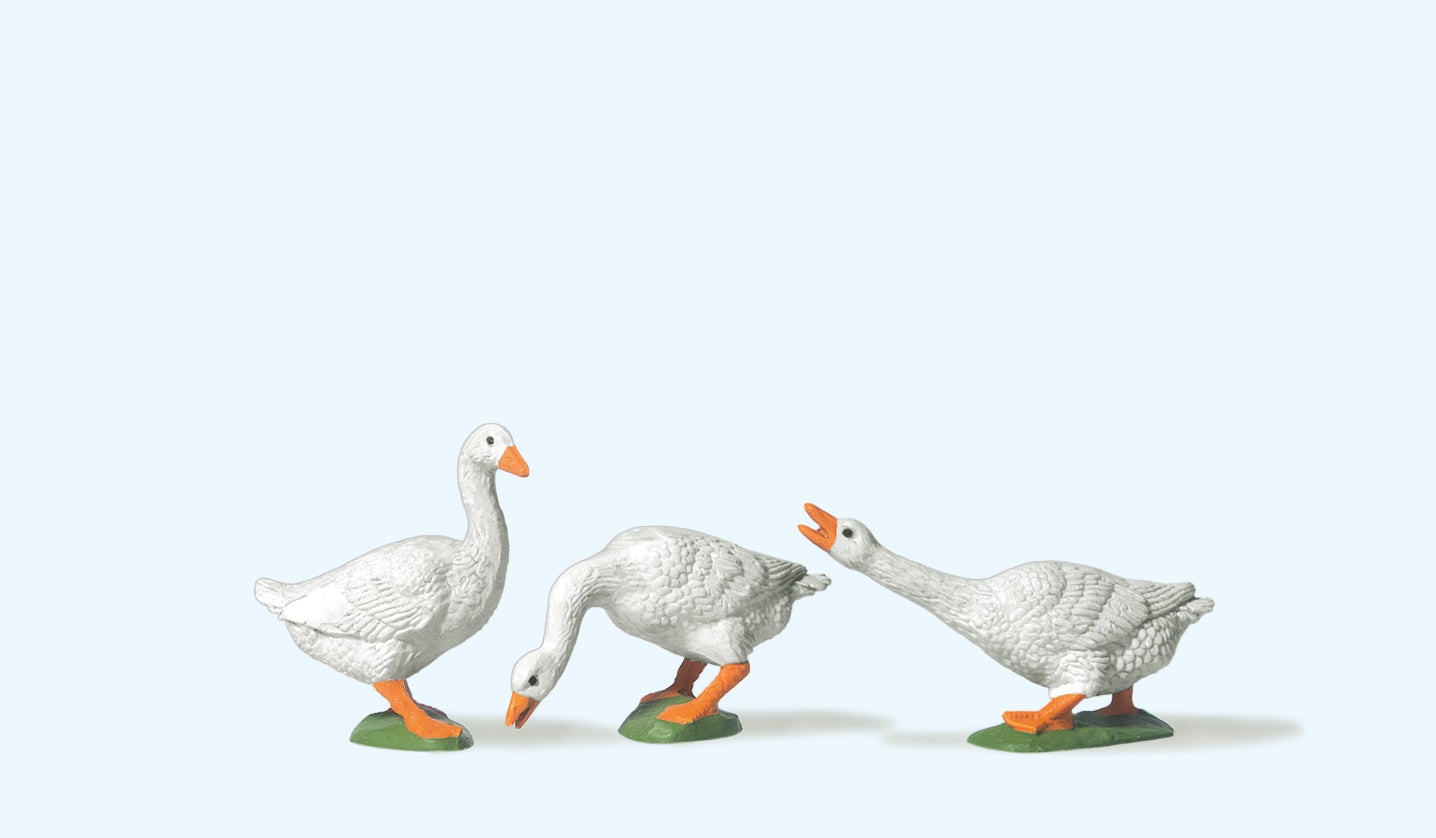 Preiser Geese (3) Figure Set PR47080