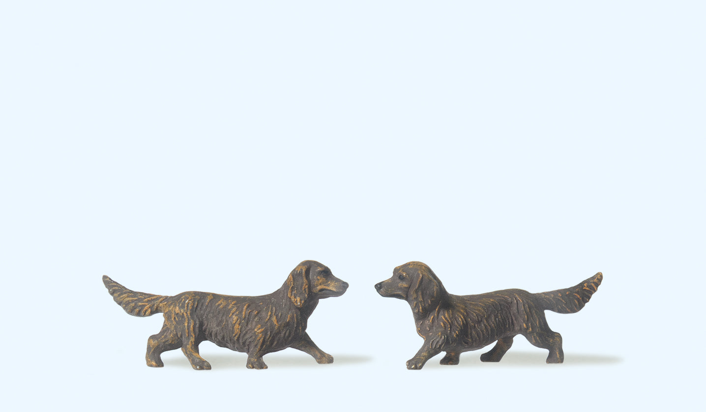 Preiser Dachshunds (2) Figure Set PR47094