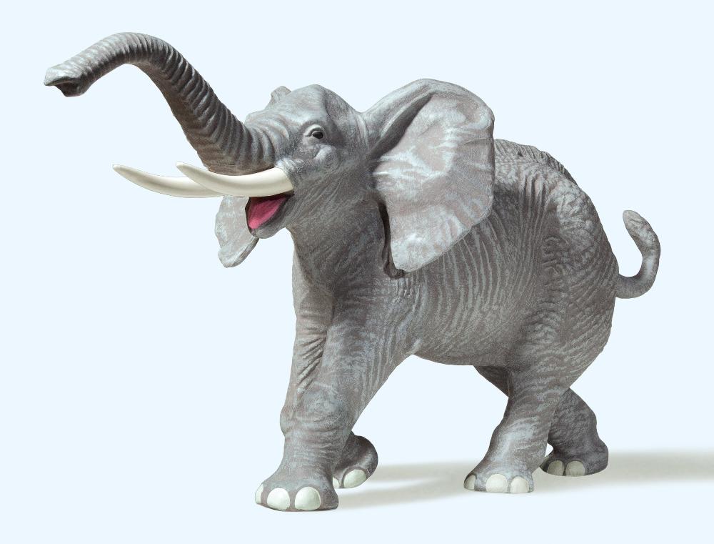 Preiser African Elephant Figure PR47500