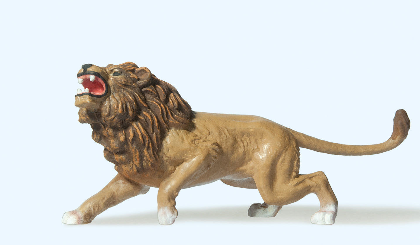 Preiser Lion Attacking Figure PR47504