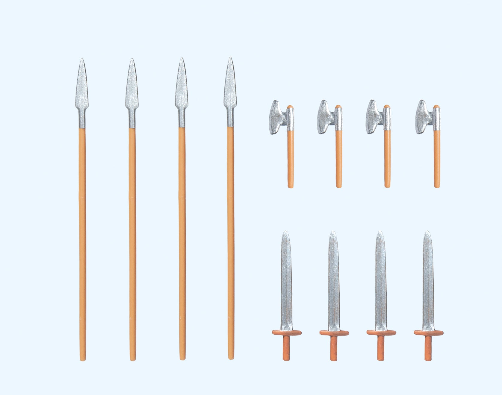 Preiser Gaul Weapons (12) PR50324