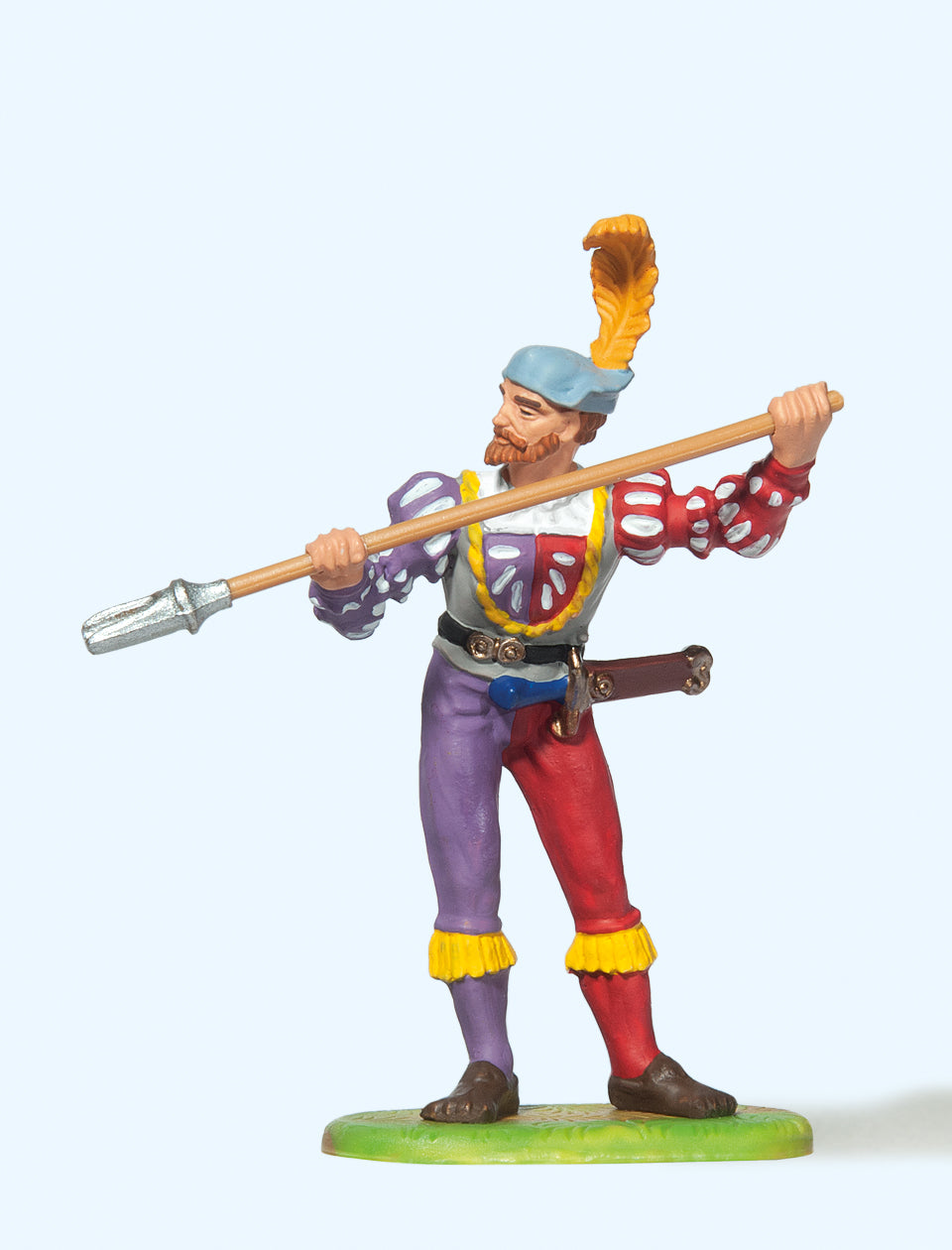 Preiser Mercenary Bondsman with Powder Shovel Figure PR52314