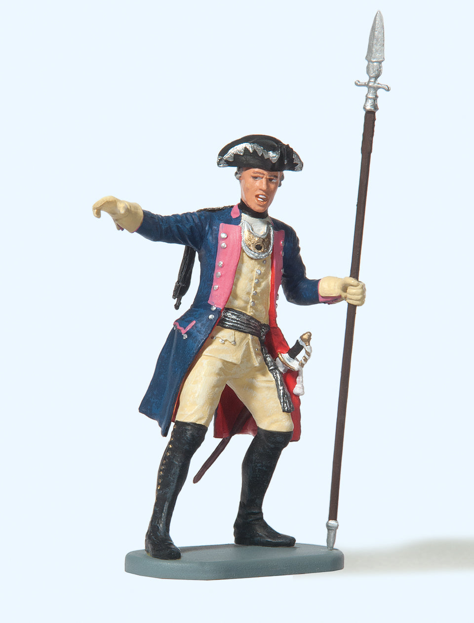 Preiser Prussian (1756) 7 Officer Figure PR54133
