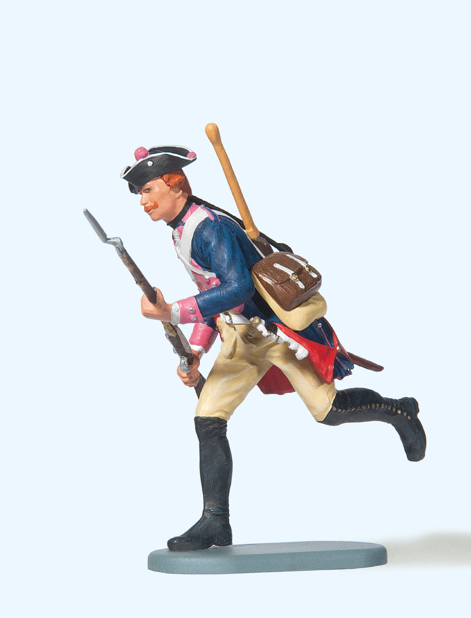 Preiser Prussian (1756) 7 Musketeer Storming Figure PR54136