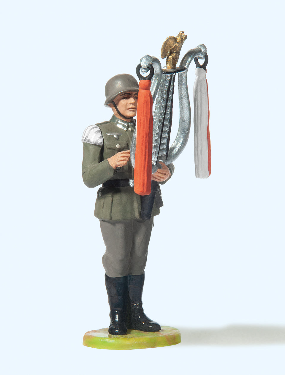 Preiser German Reich 1939-45 Musician with Lyre Standing Figure PR56037