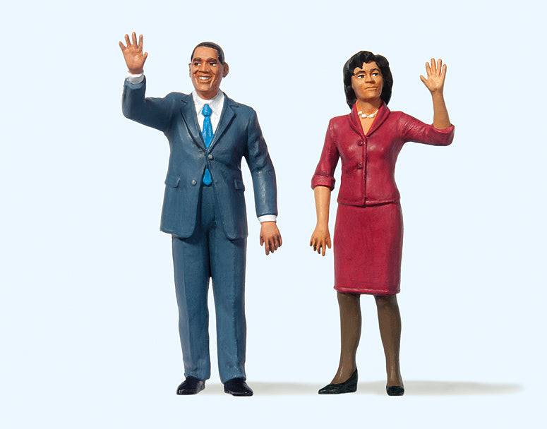 Preiser President Obama and the First Lady Figure Set PR57152 - Access ...