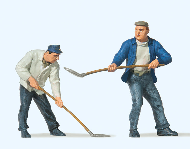 Preiser Construction Workers (2) Figure Set PR63062