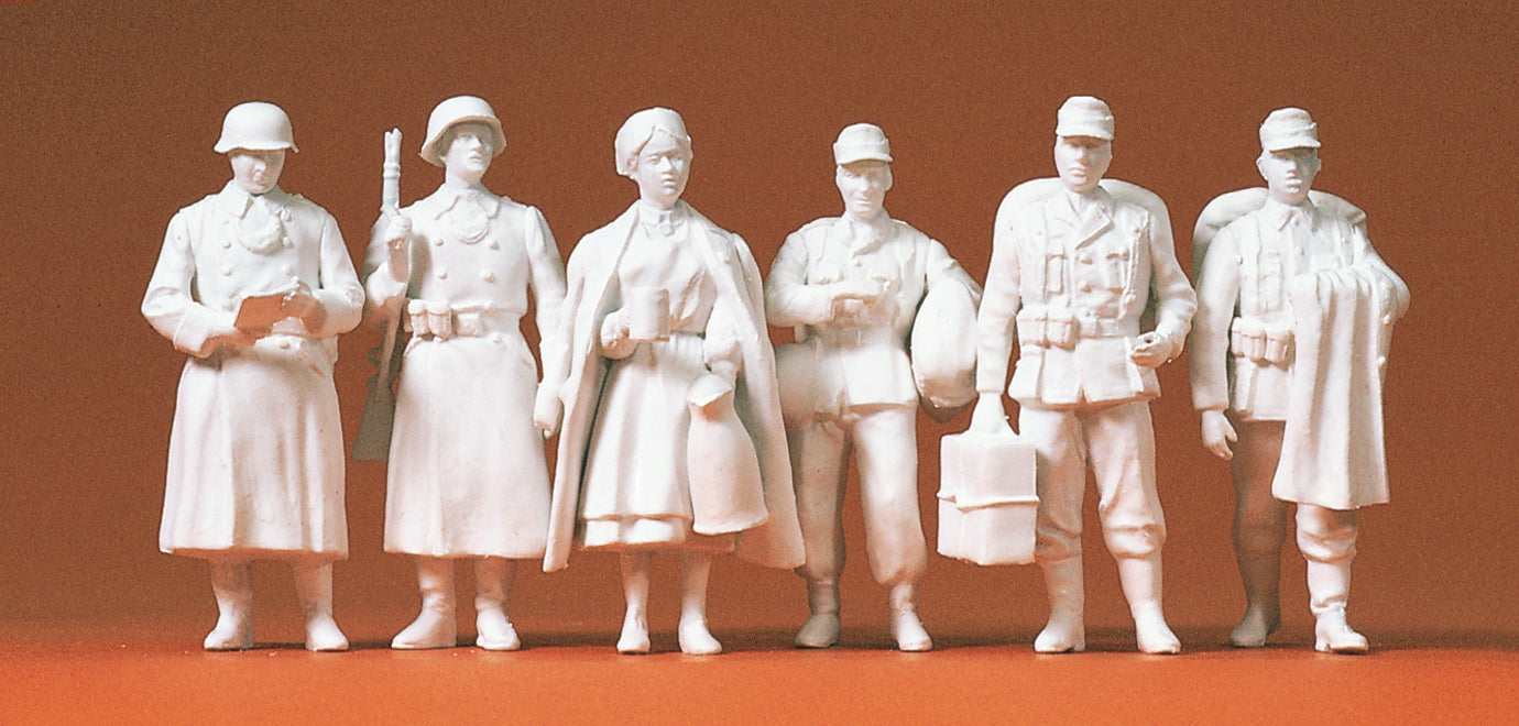 Preiser German Reich 1939-45 Home Leave (6) Kit PR64006