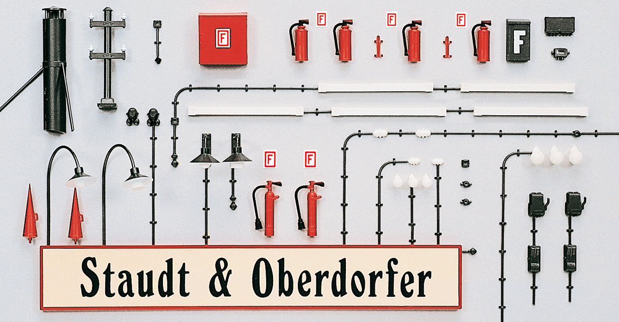 Preiser Building Detailing Kit PR65807