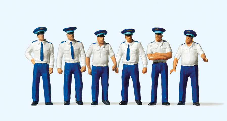 Preiser USSR Air Force Summer Uniform (6) Exclusive Figure Set PR72408